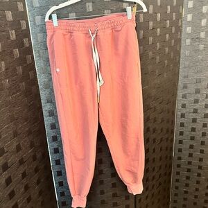Figs Mauve Jogger scrubs Pants size medium Petite VGUC